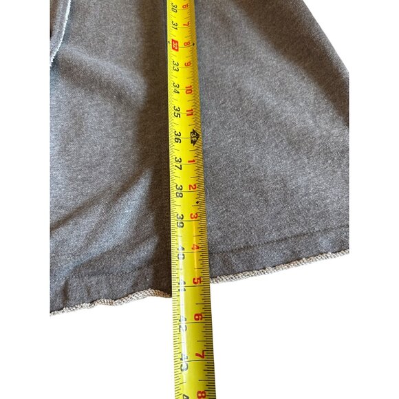 Anthropologie Millard Fillmore MF-13 Gray Cotton Long Coat M Boho Hippie Y2K - Picture 8 of 10